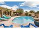 Relaxing pool area with plenty of lounge chairs at 3291 E Cherrywood Pl, Chandler, AZ 85249