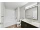 Clean bathroom with a bathtub, shower, and modern vanity at 4808 N 24Th St # 531, Phoenix, AZ 85016