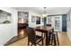 Bright dining area with wooden table and leather chairs at 8103 E Southern Ave # 311, Mesa, AZ 85209