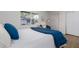 Bedroom with a queen bed and large window at 1026 N 85Th Pl, Scottsdale, AZ 85257