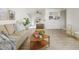 Open concept living room with neutral color palette at 1026 N 85Th Pl, Scottsdale, AZ 85257