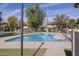 Inviting community pool with lounge chairs at 1026 N 85Th Pl, Scottsdale, AZ 85257
