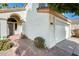 Front view of two story house with tile walkway leading to the entryway at 3114 E Wahalla Ln, Phoenix, AZ 85050