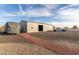 Exterior view of the large workshop/garage at 6240 S Dean Rd, Buckeye, AZ 85326