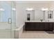 Spa-like bathroom with soaking tub and separate shower at 11122 E Tripoli Ave, Mesa, AZ 85212