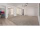 Open living room with views to entry and kitchen at 11122 E Tripoli Ave, Mesa, AZ 85212