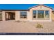 Front exterior view of single-story home with paver driveway at 375 E Bracciano Ave, Queen Creek, AZ 85140