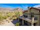 Back deck with mountain views at 2724 S Falling Star Rd, Gold Canyon, AZ 85118