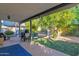 Landscaped backyard with patio and grill at 3401 N Dakota St, Chandler, AZ 85225