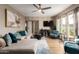 Bright and airy living room with comfortable seating and large windows at 4311 E Roma Ave, Phoenix, AZ 85018