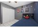 Bedroom with double closet and a twin bed at 4832 W Caron St, Glendale, AZ 85302