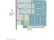 Community map highlighting the location of different homes and amenities at 5851 S Romano --, Mesa, AZ 85212