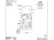 Plot plan displaying the home's footprint and surrounding features at 5851 S Romano --, Mesa, AZ 85212