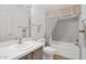 Clean bathroom with shower/tub combo, updated vanity, and neutral color scheme at 8500 E Southern Ave # 548, Mesa, AZ 85209