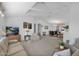Open-concept living and dining area with vaulted ceilings and plenty of natural light at 8500 E Southern Ave # 548, Mesa, AZ 85209