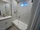 Stylish bathroom with a walk-in shower and a single vanity at 1278 W Calle Tuberia --, Casa Grande, AZ 85194