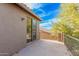Private balcony with view of surrounding neighborhood at 322 E Caribbean Dr, Casa Grande, AZ 85122