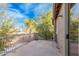 Private balcony overlooking the backyard and neighborhood at 322 E Caribbean Dr, Casa Grande, AZ 85122
