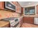 Kitchen detail showing stainless steel appliances and granite countertops at 322 E Caribbean Dr, Casa Grande, AZ 85122