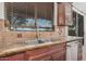 Kitchen sink and countertops with double sink and granite at 322 E Caribbean Dr, Casa Grande, AZ 85122