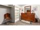 Well-organized closet with shelving and a dresser at 8257 E Dutchman Dr, Mesa, AZ 85208
