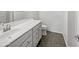Bathroom with vanity, sink, and tiled floor at 4042 W Kirkland Ave, San Tan Valley, AZ 85144