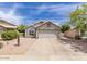 Nice curb appeal of this single story home with a two car garage at 4112 E Tanglewood Dr, Phoenix, AZ 85048