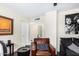 Relaxing living area with comfortable seating and artwork at 4937 N Granite Reef Rd, Scottsdale, AZ 85251