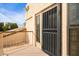 Private balcony with security door and exterior access at 6223 N 12Th St # 24, Phoenix, AZ 85014