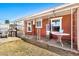 Backyard patio with grill and table at 618 N Stapley Dr, Mesa, AZ 85203