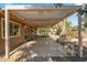 Covered patio with pergola offering shade and outdoor space at 8119 E Desert Trl, Mesa, AZ 85208