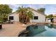 Large pool with patio and relaxing seating at 913 N John Way, Chandler, AZ 85225