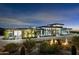 Stunning modern home with desert landscaping and city views at sunset at 10101 E Happy Valley Rd # 6, Scottsdale, AZ 85255