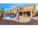 Two-story house with a sparkling pool and spacious backyard at 17881 W Larkspur Dr, Surprise, AZ 85388