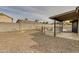 Private backyard with kidney-shaped pool and patio at 544 E Morrow Dr, Phoenix, AZ 85024