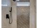 Elegant shower with marble tile and rainfall shower head at 544 E Morrow Dr, Phoenix, AZ 85024