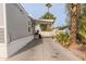 Side view of manufactured home with covered patio at 625 W Mckellips Rd # 213, Mesa, AZ 85201