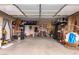 Garage with various storage solutions and a bicycle at 17769 W Alexandria Way, Surprise, AZ 85388