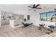 Home gym with a variety of equipment and a view to hallway at 17769 W Alexandria Way, Surprise, AZ 85388