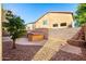 Backyard with built-in BBQ and sitting area at 2518 E Indian Wells Pl, Chandler, AZ 85249