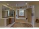 Relaxing bathroom featuring a large soaking tub and double vanity at 3110 Arroyo Hondo --, Carefree, AZ 85377