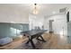Game room with ping pong table and built-in shelving at 2811 E Riviera Pl, Chandler, AZ 85249