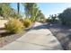 Community pathway lined with trees and landscaping at 2811 E Riviera Pl, Chandler, AZ 85249