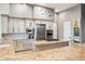 Modern kitchen with granite countertops and stainless steel appliances at 33014 N 53Rd Pl, Cave Creek, AZ 85331