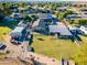 Aerial view of property showing the house and several outbuildings at 5701 N 105Th Ln, Glendale, AZ 85307