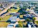 Aerial view showcasing a house with large backyard and surrounding neighborhood at 5701 N 105Th Ln, Glendale, AZ 85307