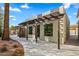 Outdoor patio with a pergola and seating area at 6715 E Beryl Ave, Paradise Valley, AZ 85253