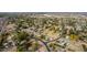 Aerial view showcasing the property's spacious lot and surrounding area at 718 S Pandora Dr, Gilbert, AZ 85296