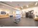 Well-equipped fitness center with various exercise machines and free weights at 7710 E Gainey Ranch Rd # 157, Scottsdale, AZ 85258