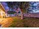 Large backyard with mature tree, grassy area, and partial view of pool at 2328 N Roca St, Mesa, AZ 85213